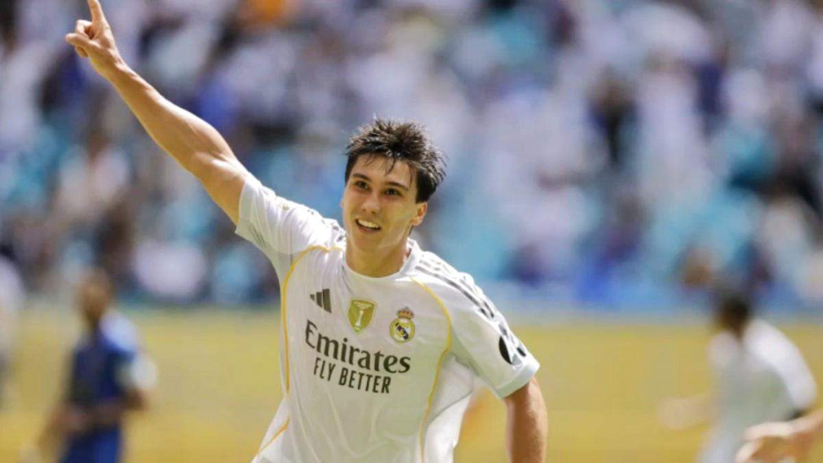 gonzalo garcia celebracion gol realmadrid