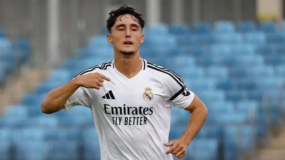 Fortea jugando con el Real Madrid