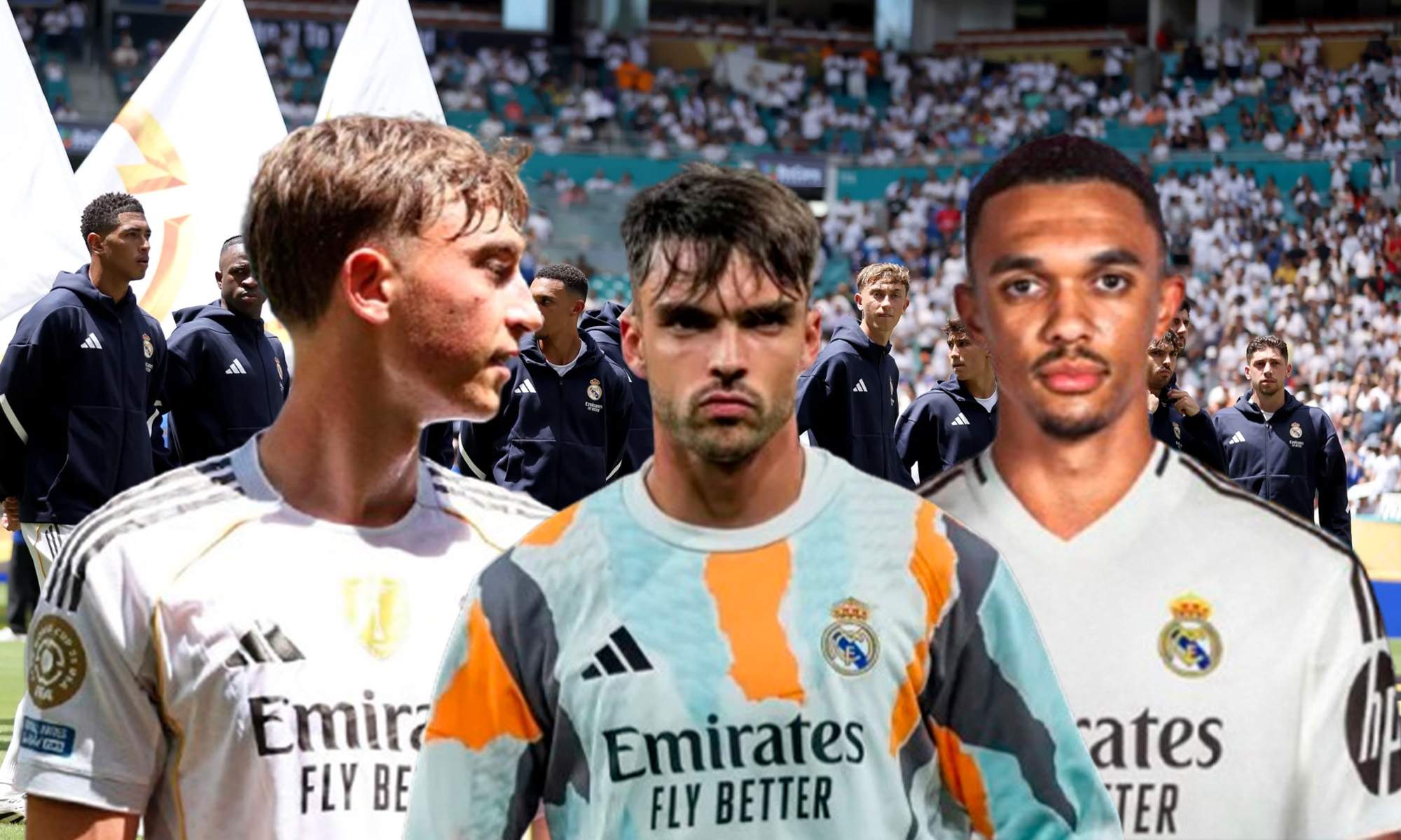 Huijsen, Asencio y Arnold