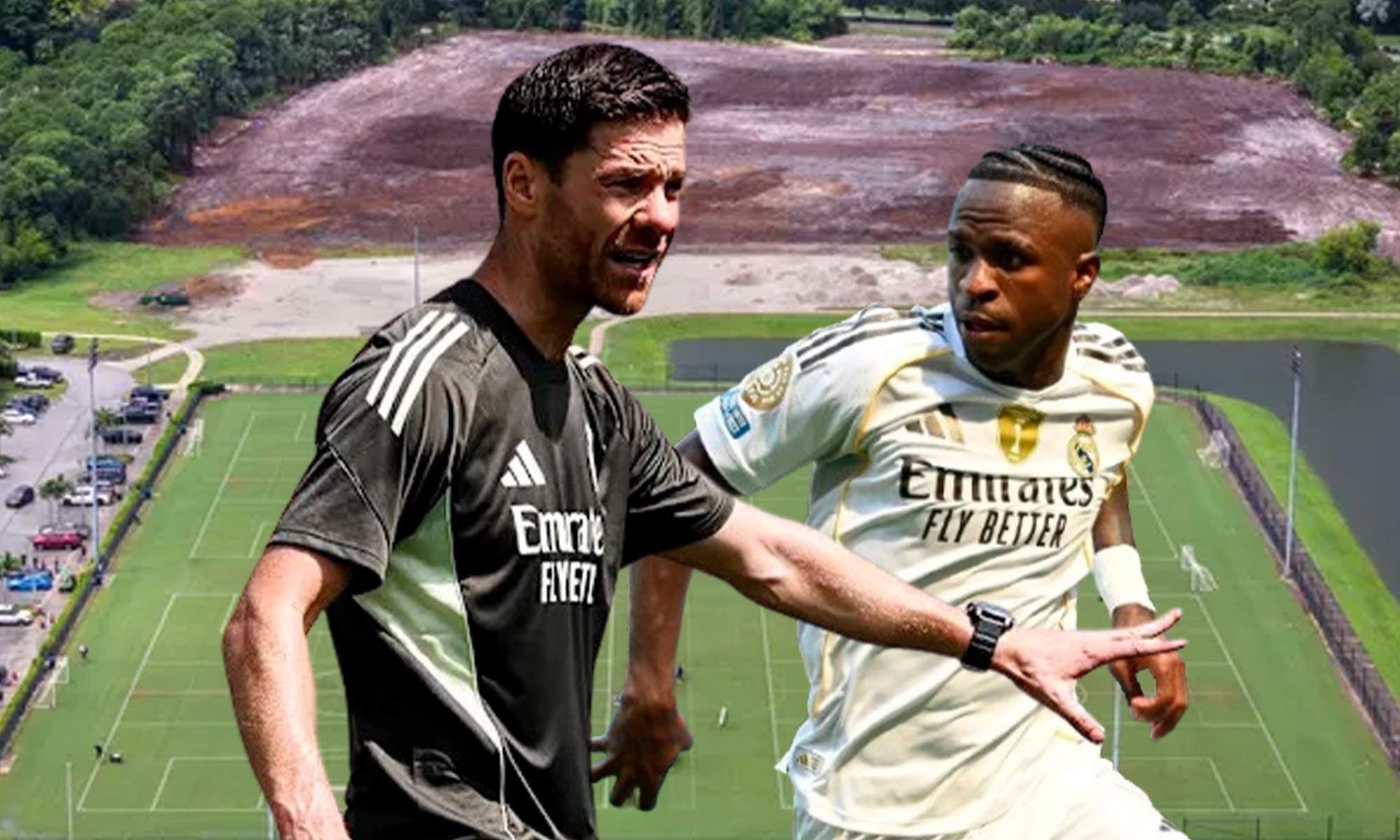 Xabi Alonso y Vinicius