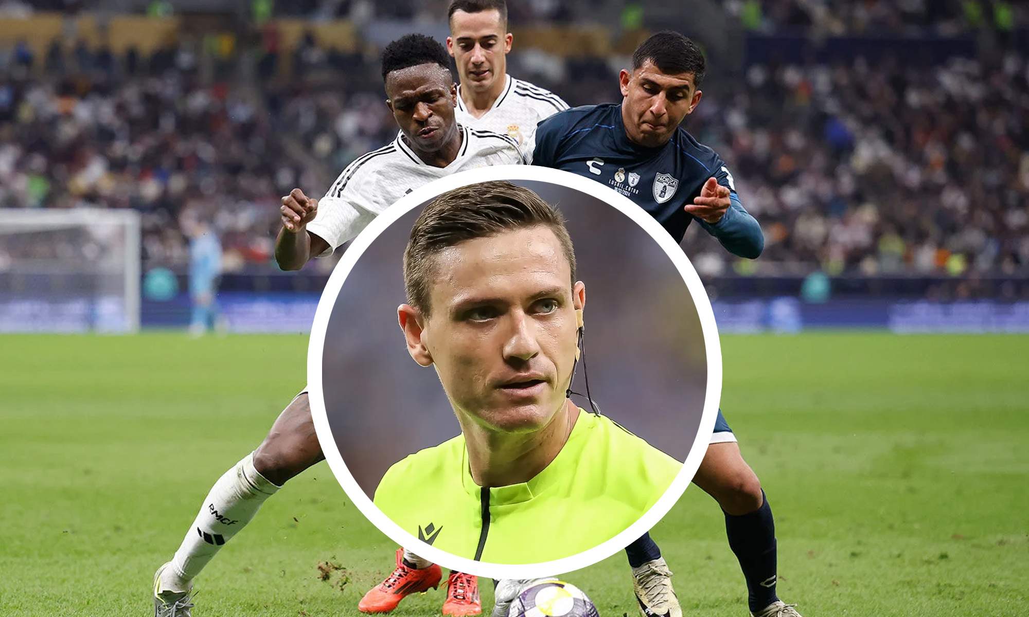 FIFA hace oficial el árbitro para el decisivo Real Madrid – Pachuca, famoso por sus ojos