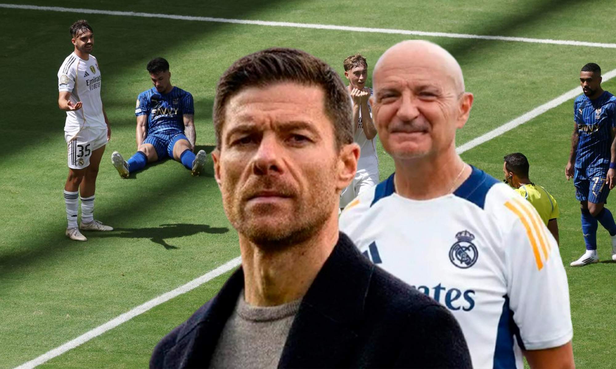 Xabi Alonso y Pintus