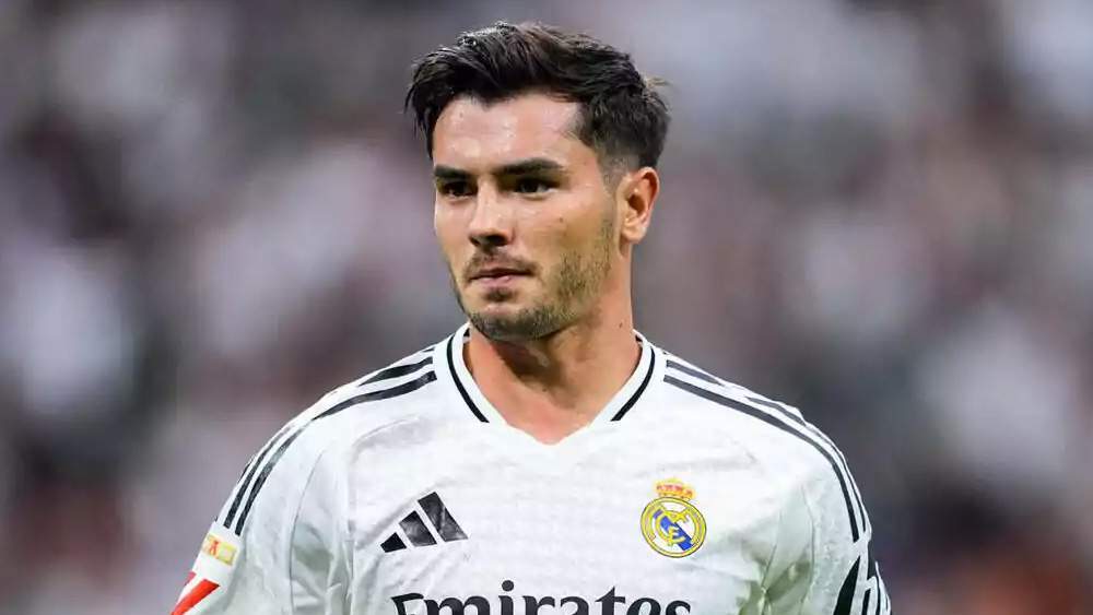 Brahim con el Real Madrid