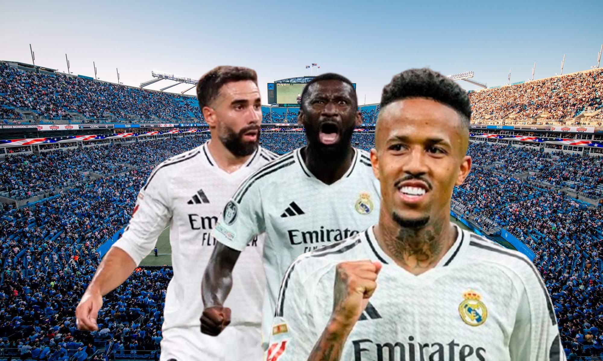 Carvajal, Rüdiger y Militao