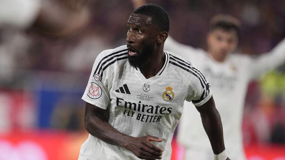 Rüdiger con el Real Madrid Rüdiger con el Real Madrid
