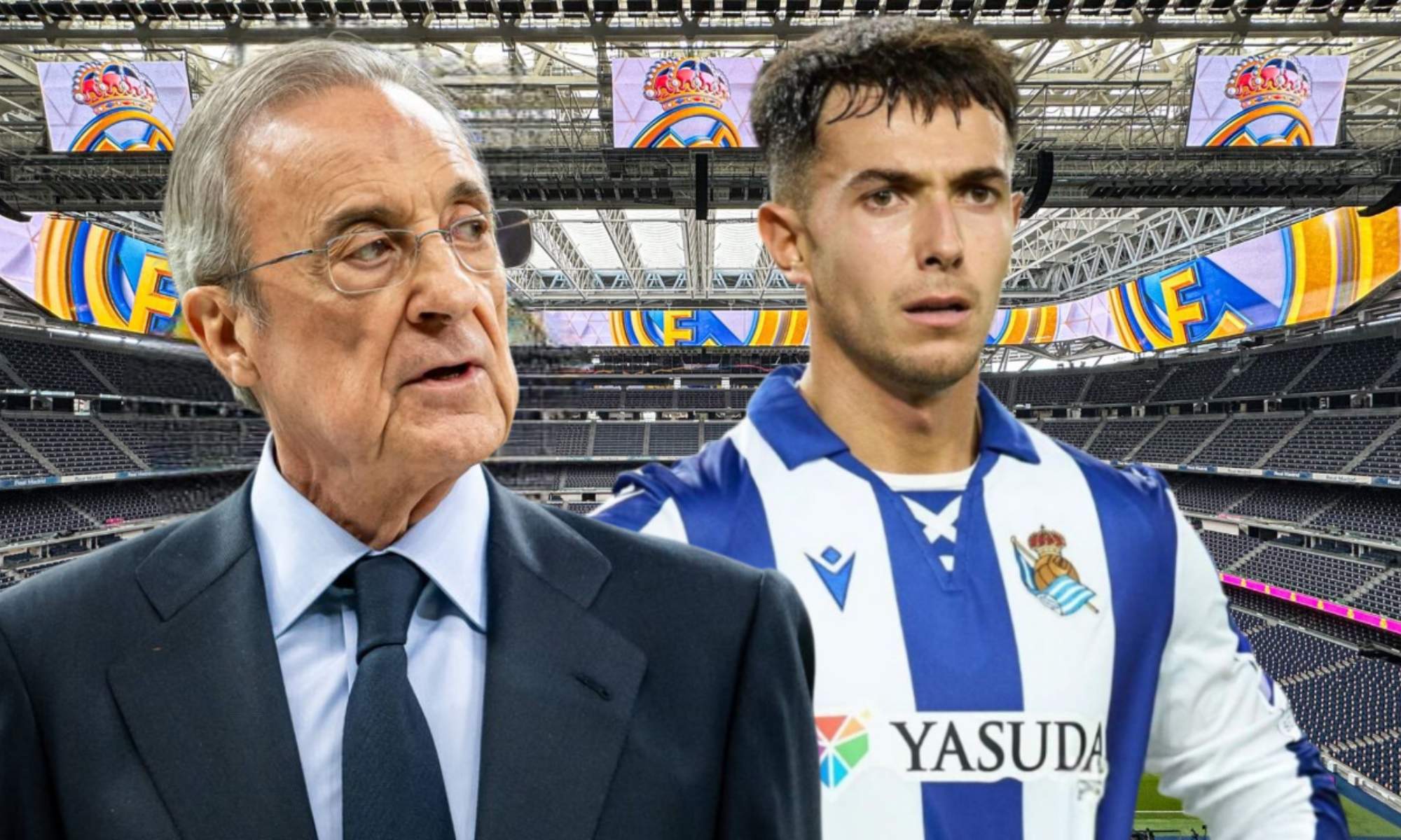 Florentino Pérez habría tomado una decisión definitiva sobre el fichaje de Martín Zubimendi por el Real Madrid.