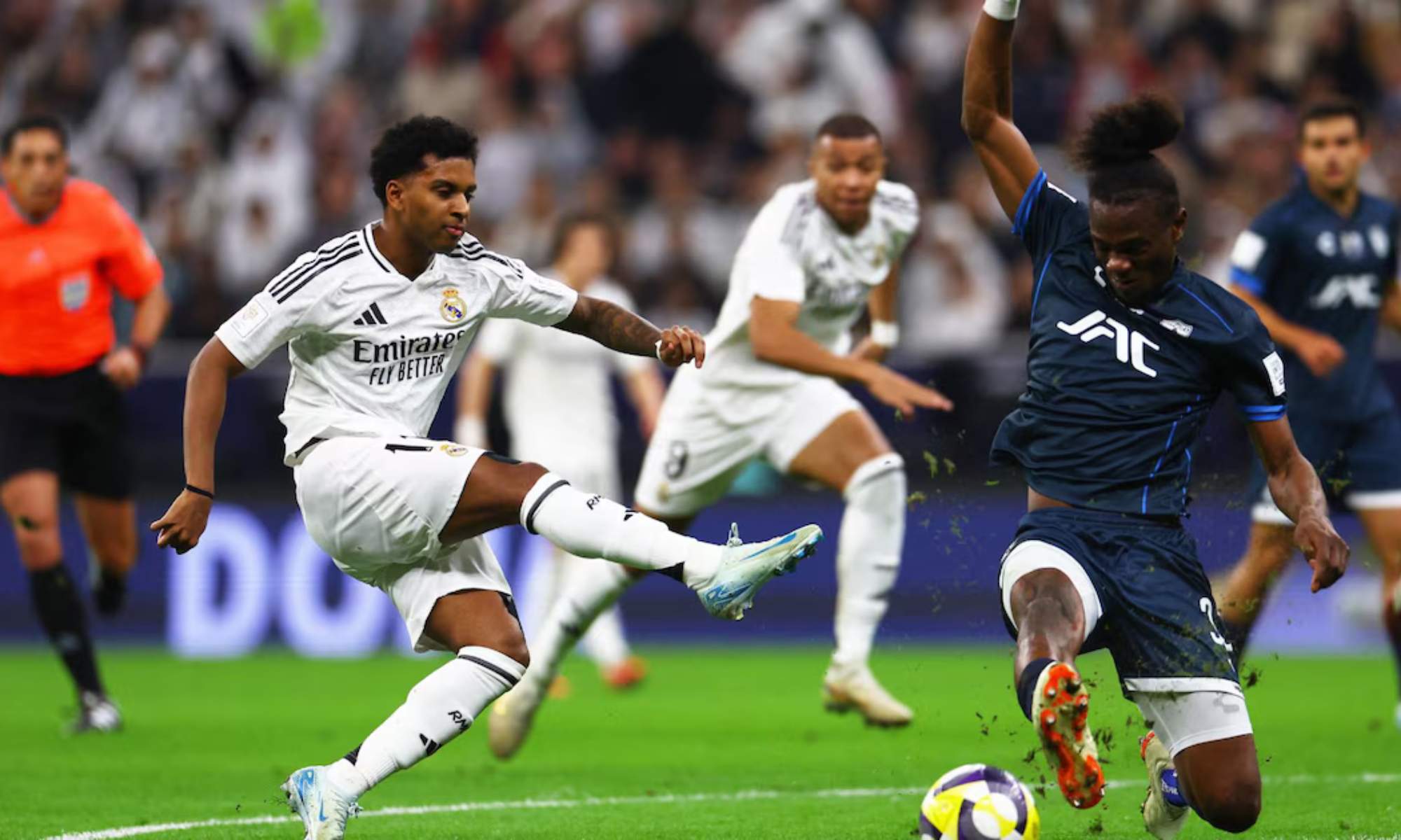 Rodrygo marcó al Pachuca en la final de la Copa Intercontinental, en diciembre del año pasado; ahora, el Real Madrid se enfrenta a los mejicanos en el Mundial de Clubes. 