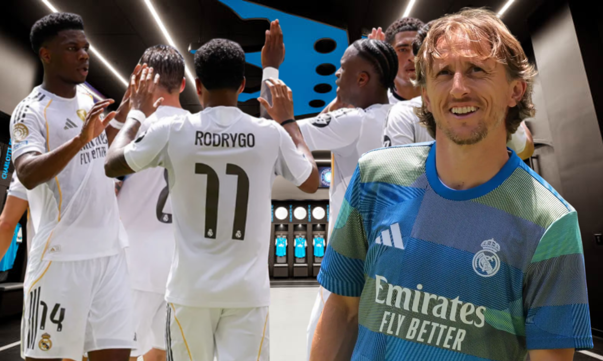 Luka Modric sentenció el partido para sus compañeros antes de que empezara