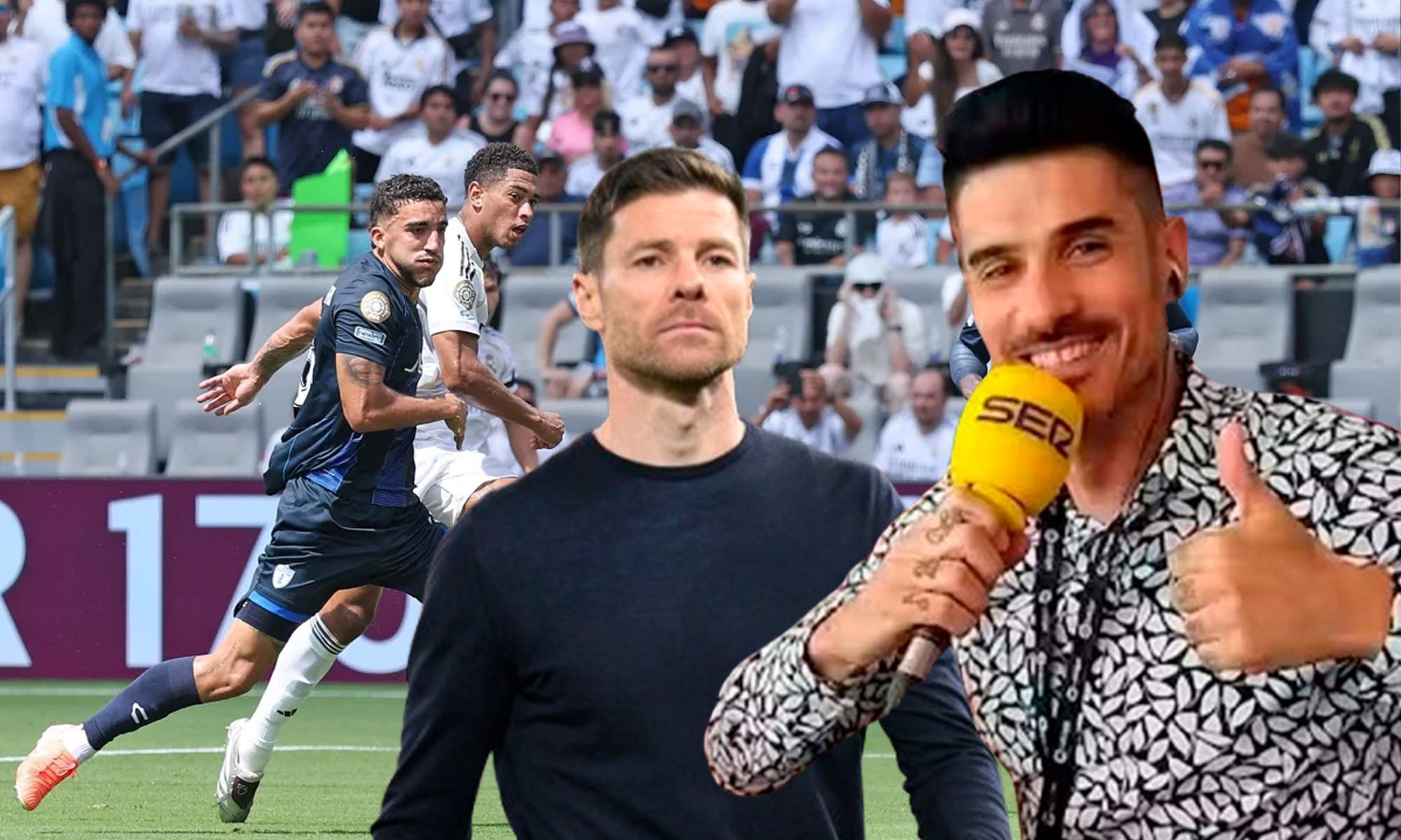 Xabi Alonso y Álvaro Benito