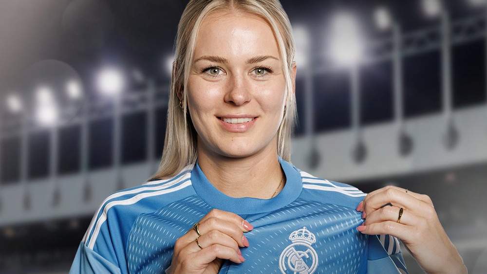 Merle Frohms con el Real Madrid Merle Frohms con el Real Madrid