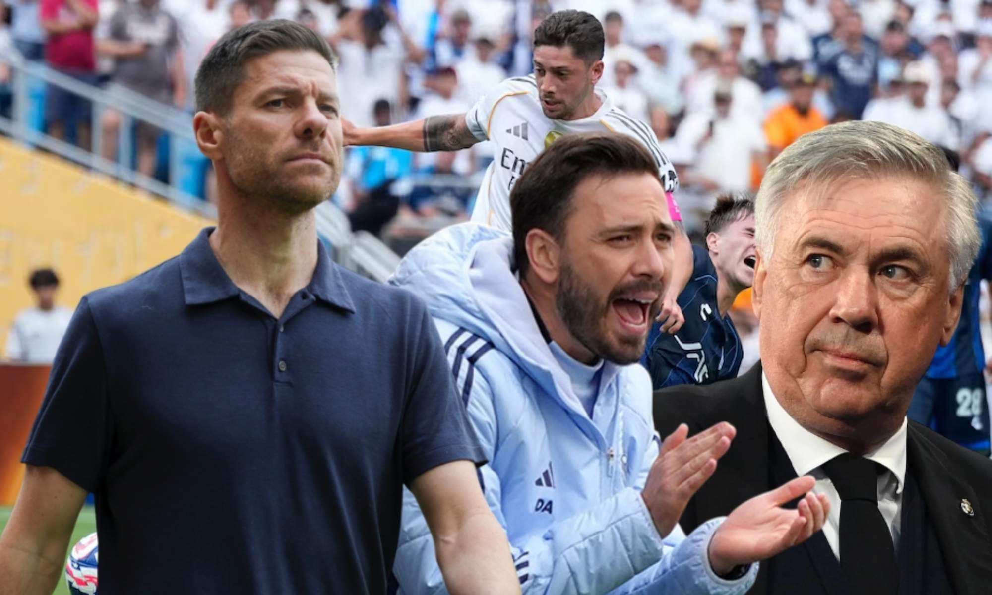 En el Real Madrid creen que Xabi Alonso tiene muchas cosas similares con Davide Ancelotti, ex segundo entrenador del primer equipo.