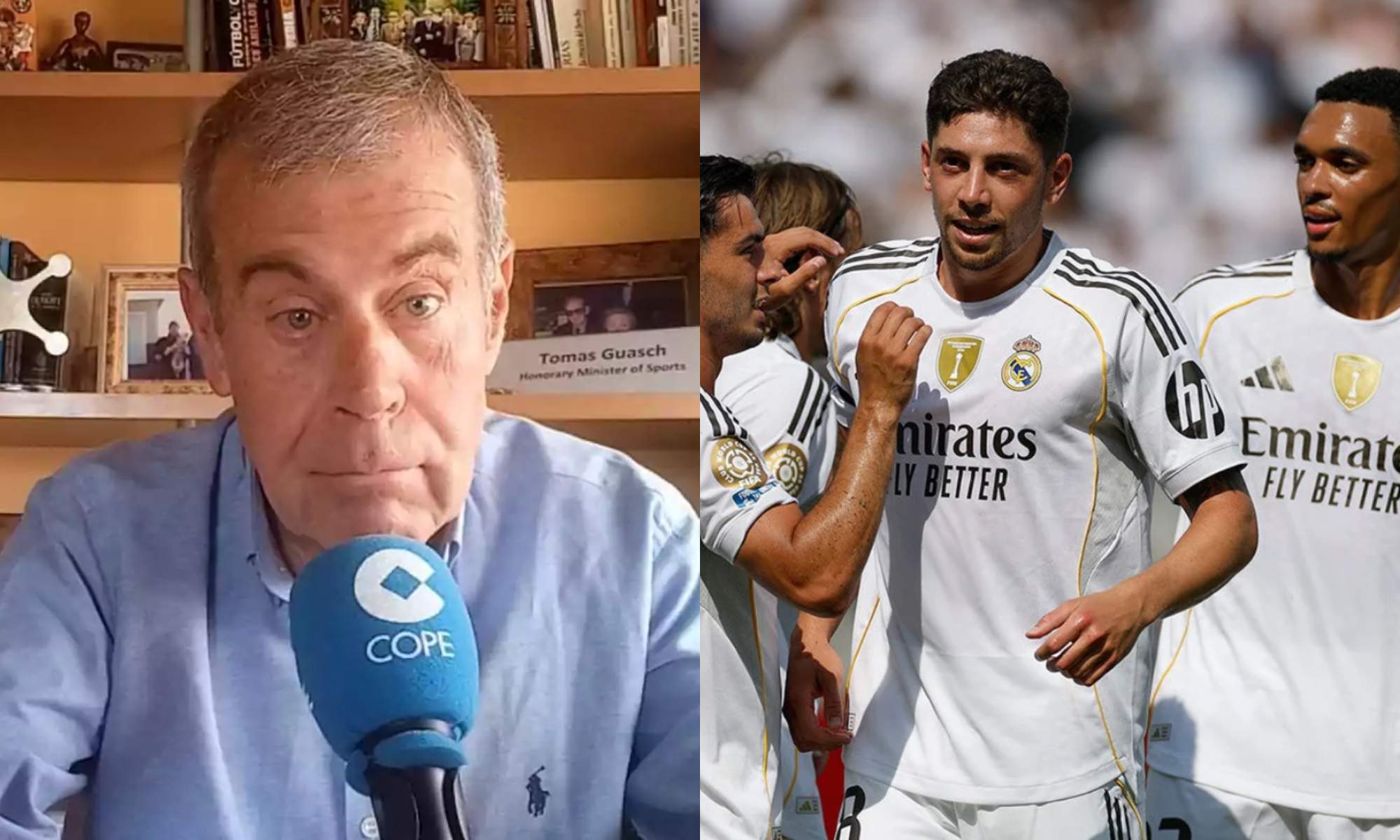 Tomás Guasch ha valorado en la COPE la victoria del Real Madrid ante el Pachuca... y lo que queda por llegar.