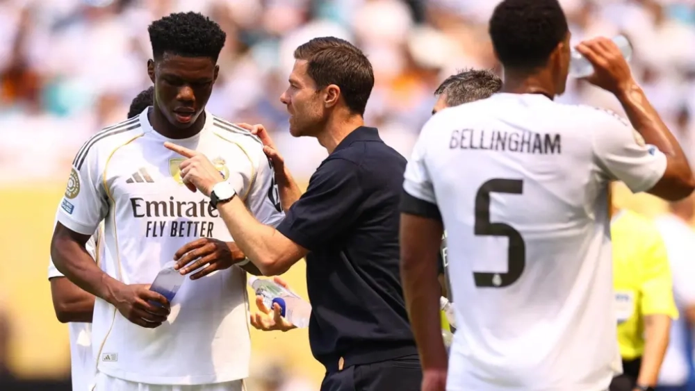 tchouameni charla xabi realmadrid tchouameni charla xabi realmadrid