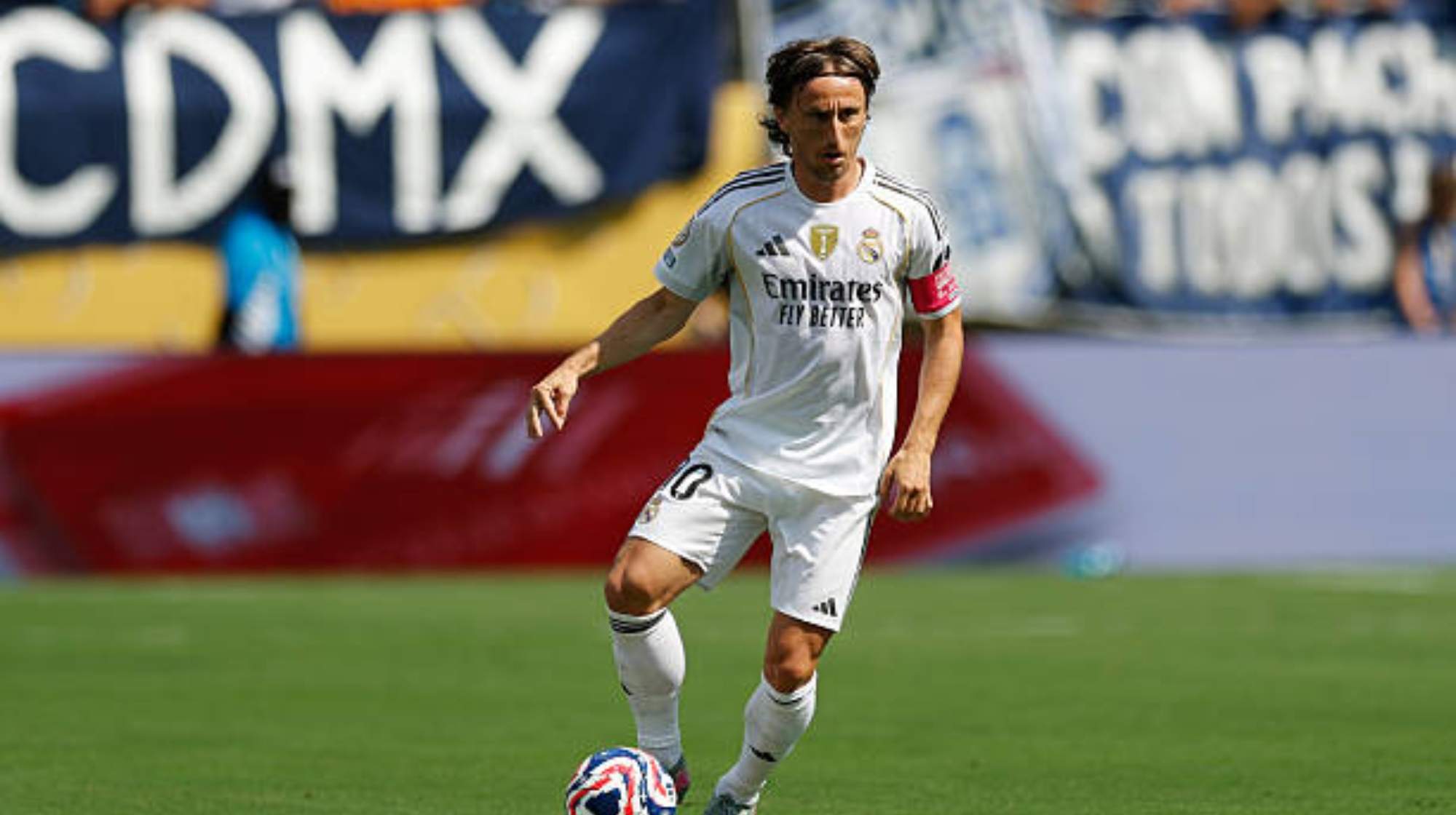Modric bendice el arribo de un fichaje al Real Madrid. Modric bendice el arribo de un fichaje al Real Madrid.