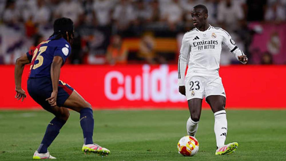 Ferland Mendy no tiene actividad con el Real Madrid desde la pasada edición de la final de la Copa del Rey.