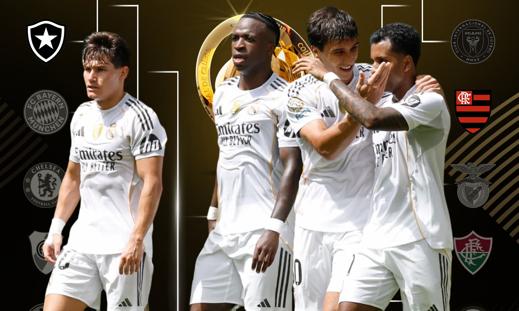 El Real Madrid ya conoce a qué rivales podría enfrentarse en las próximas eliminatorias El Real Madrid ya conoce a qué rivales podría enfrentarse en las próximas eliminatorias