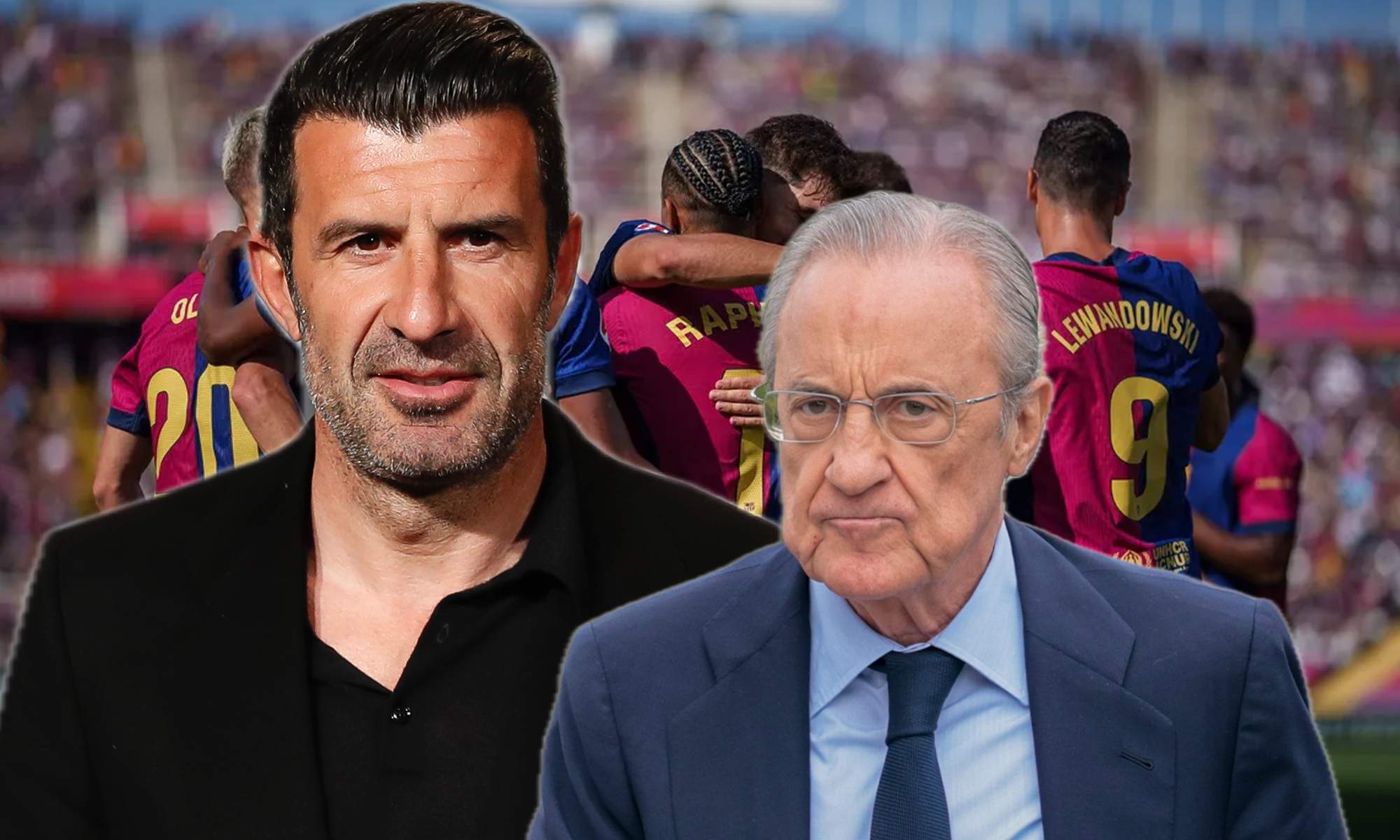 Figo le pide a Florentino que le quite un jugador al Barça: "Yo le ficharía"