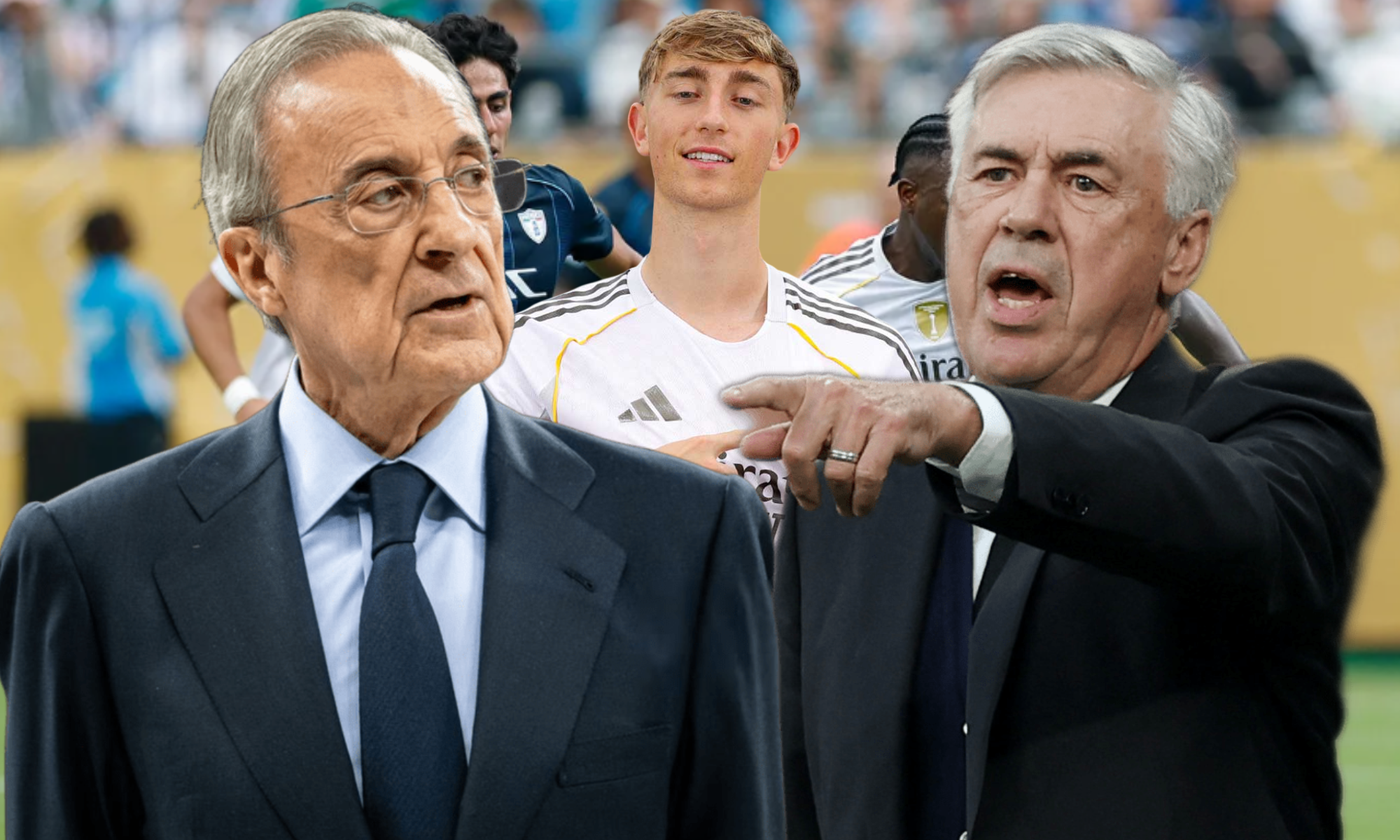Carlo Ancelotti advierte a Florentino Pérez sobre el futuro de Dean Huijsen