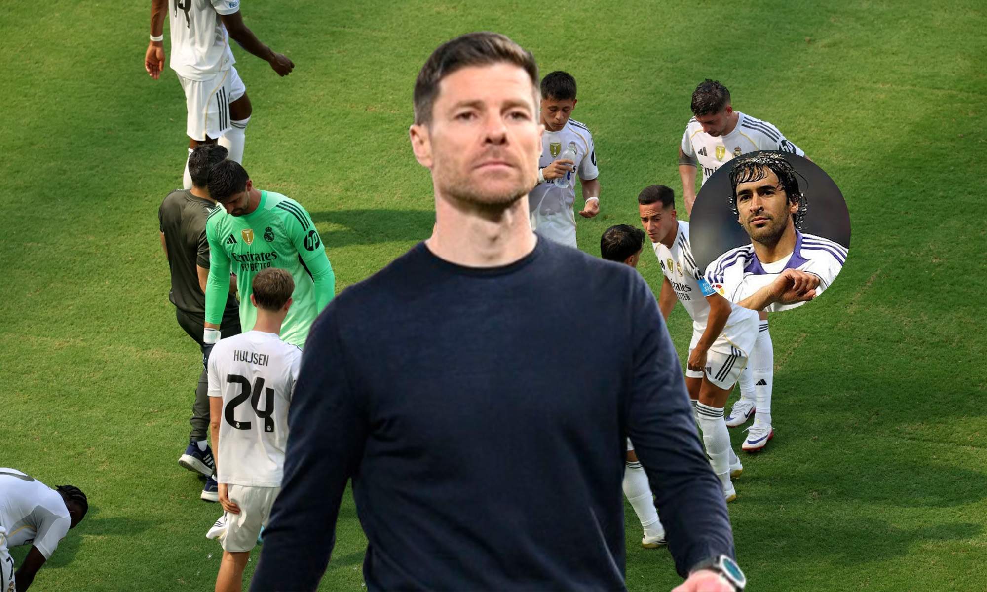 Xabi Alonso y Raúl
