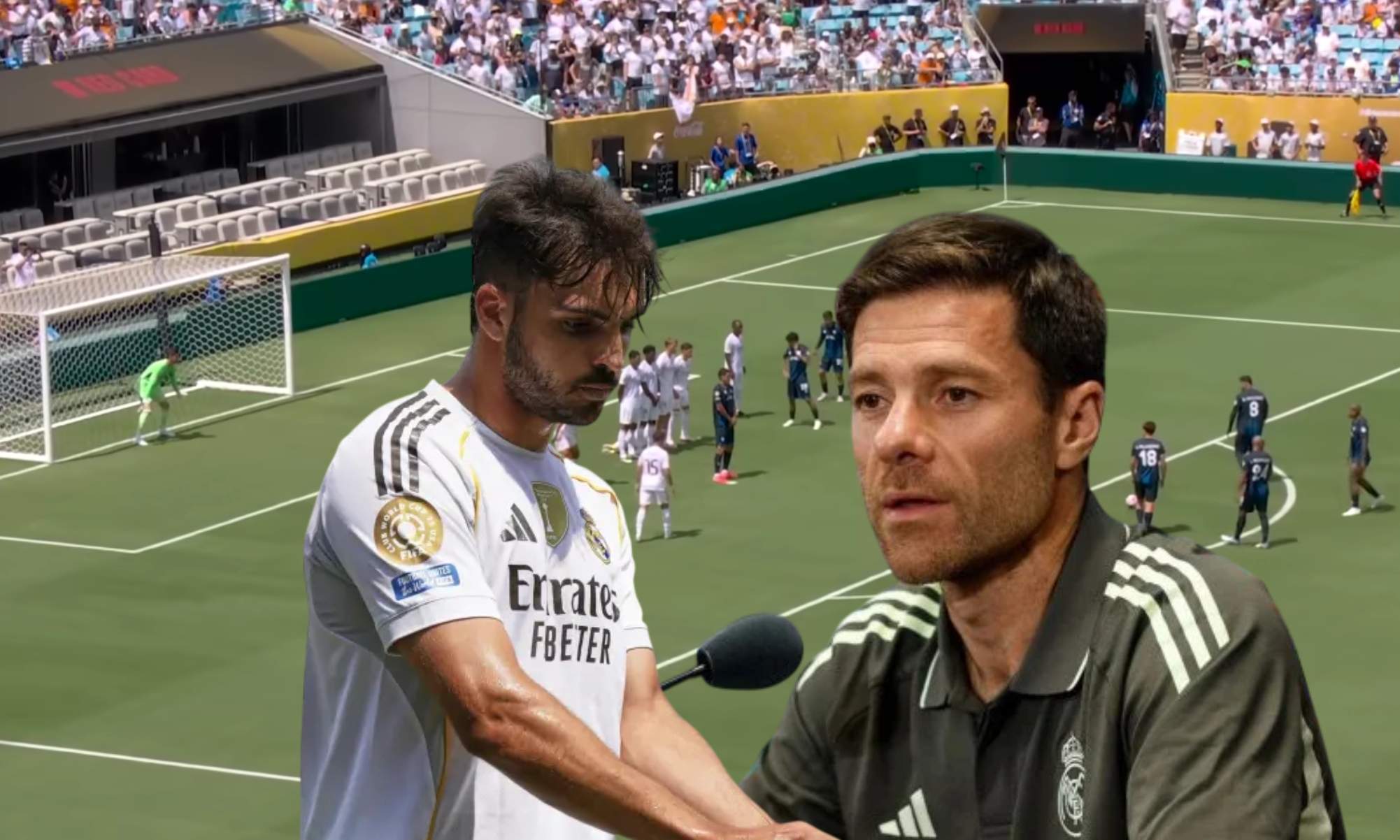 Xabi Alonso habla con Asencio y tiene 3 conversaciones pendientes