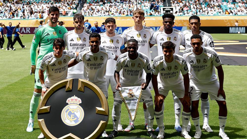 Alineación del Real Madrid