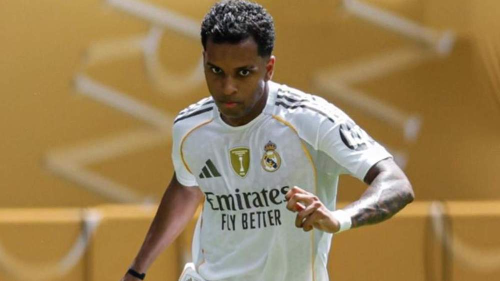 Rodrygo Goes disputando un partido con el Real Madrid en el Mundial. Rodrygo Goes disputando un partido con el Real Madrid en el Mundial.