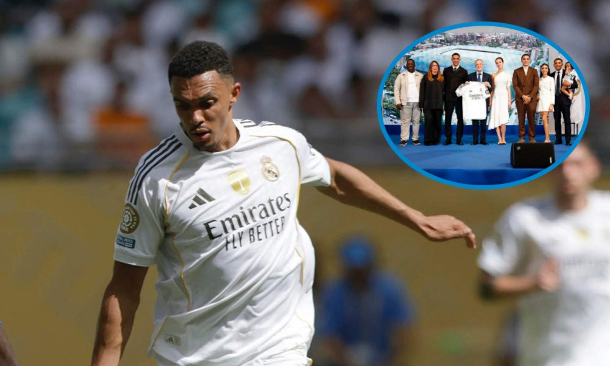Trent Alexander-Arnold se ha confesado con su familia de cómo es el Real Madrid.