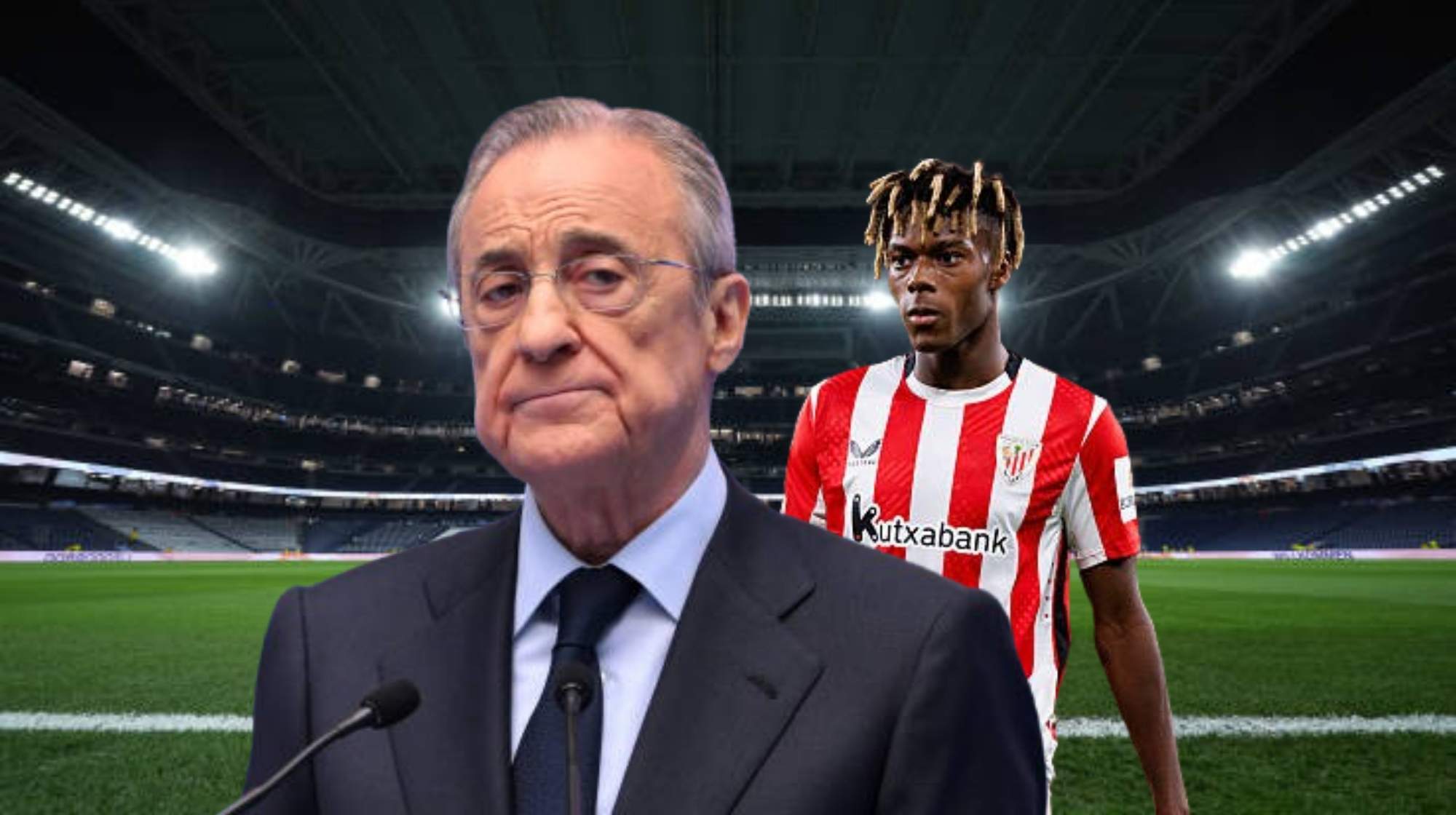 Florentino sabe la verdad del caso Nico Williams. 