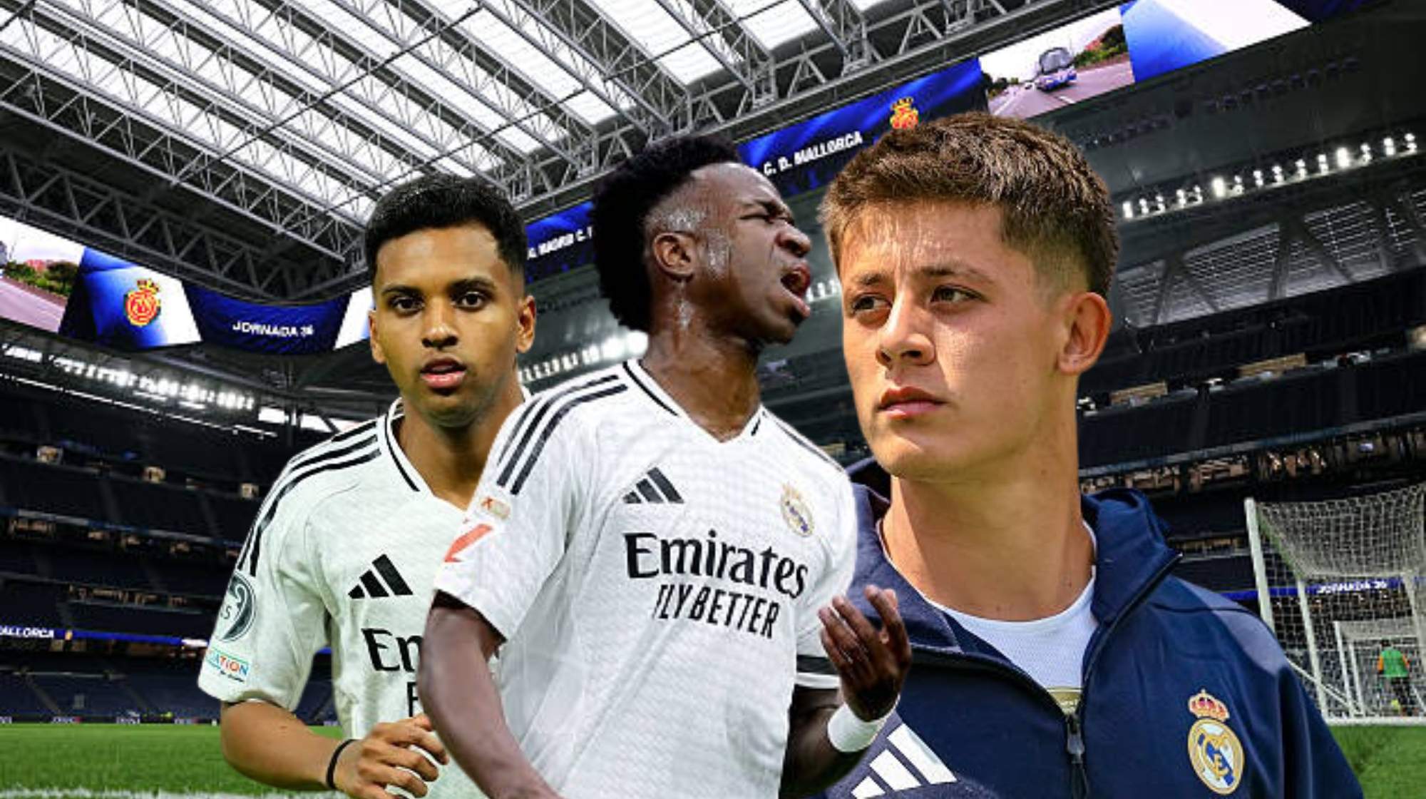 Guler, Vinicius o Rodrygo, conscientes del plan de ventas del Real Madrid. 