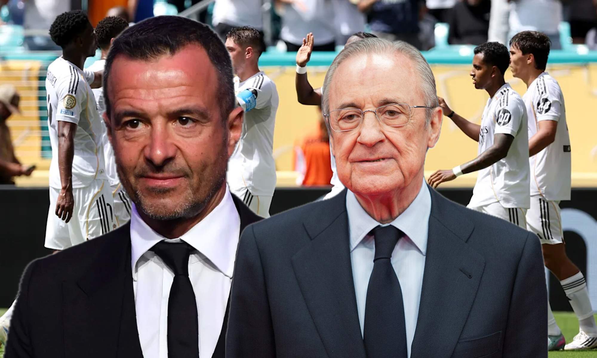 Jorge Mendes llama al Real Madrid, trae una oferta que asustará a Florentino