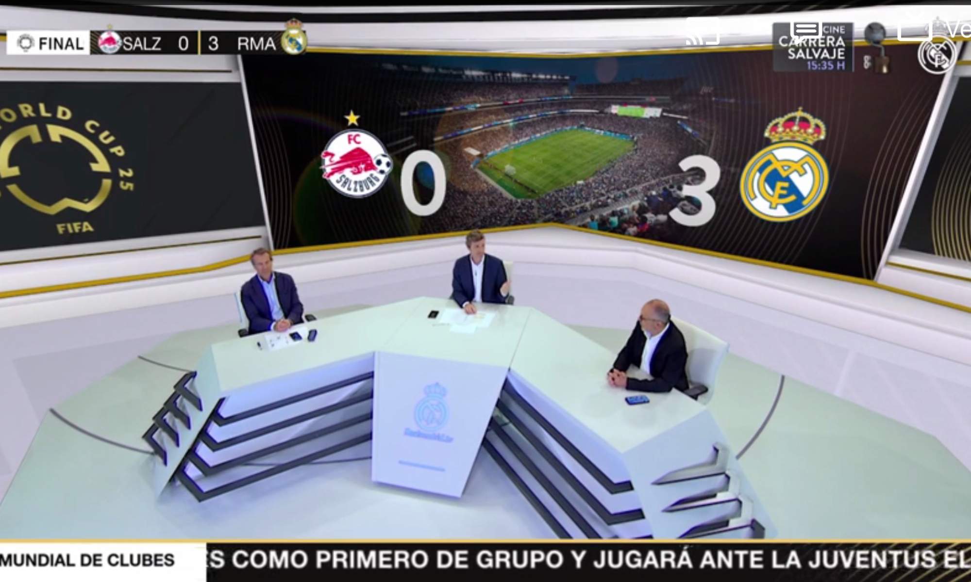 En RMTV ensalzan la figura de este futbolista tras la victoria frente al Salzburgo