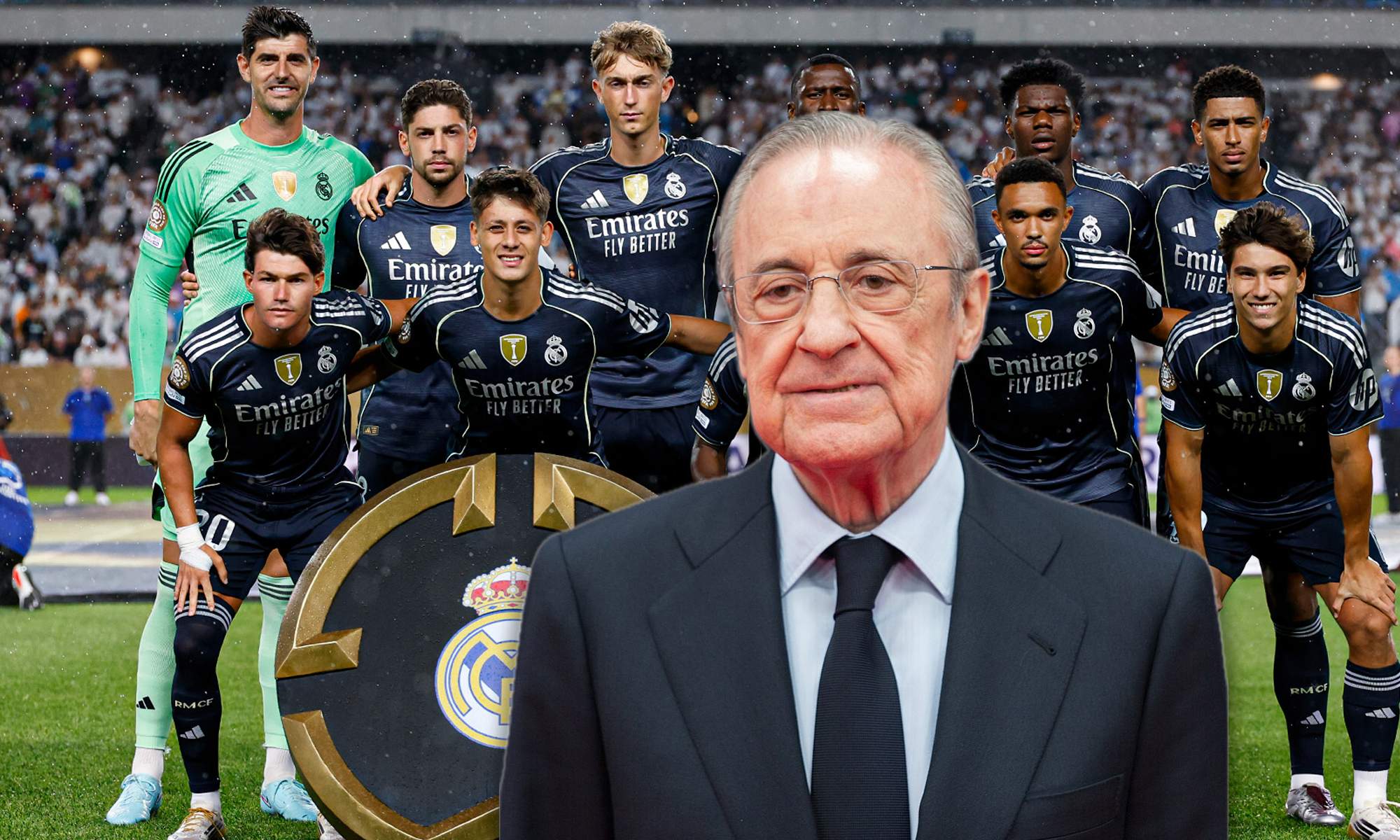 Fue de los mejores del Real Madrid ante el Salzburgo, Florentino decide no venderle 