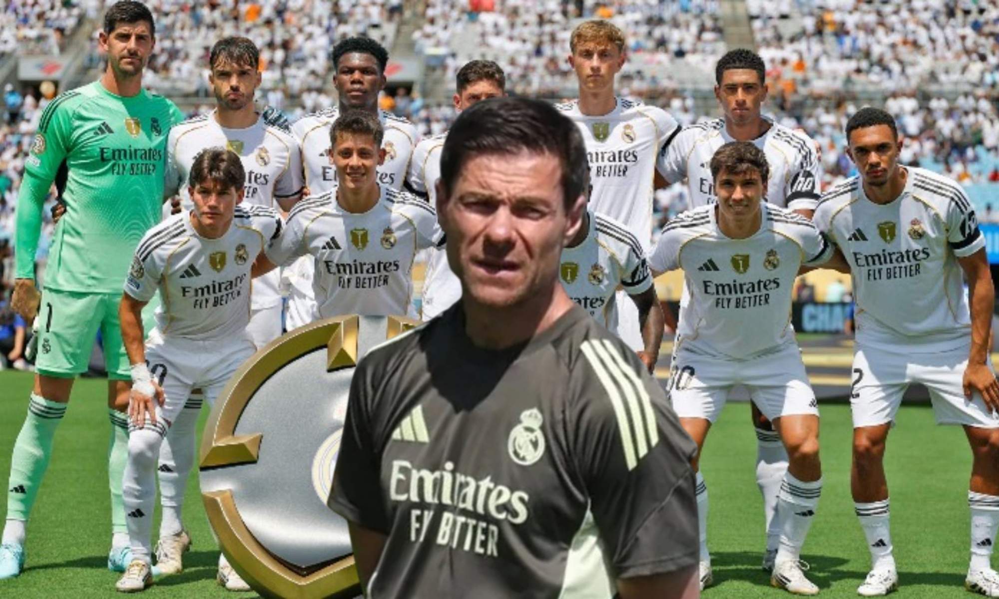 Xabi Alonso y jugadores