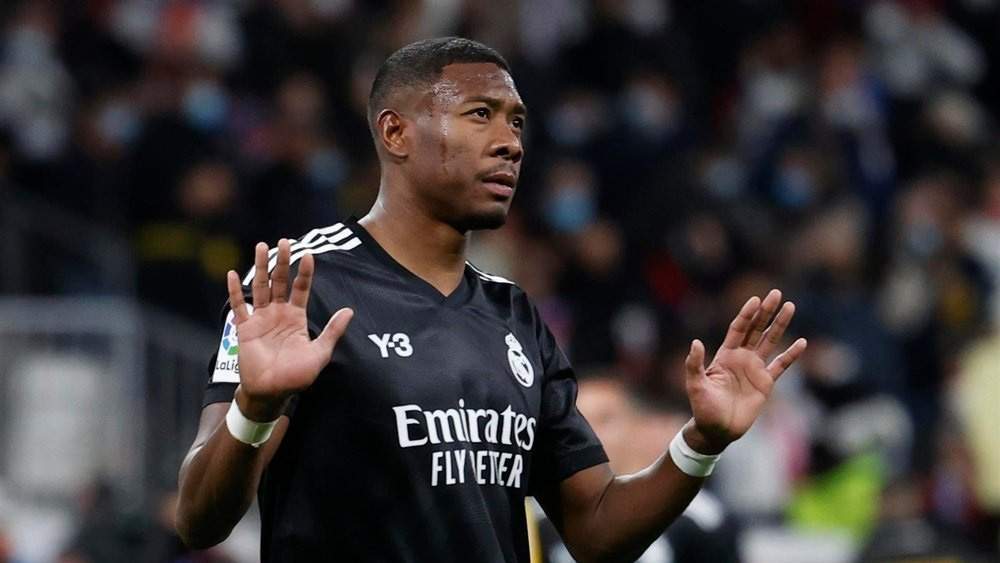 Alaba jugando con el Real Madrid Alaba jugando con el Real Madrid