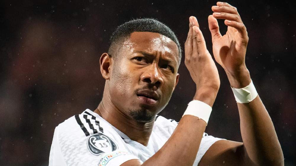 David Alaba jugando con el Real Madrid David Alaba jugando con el Real Madrid