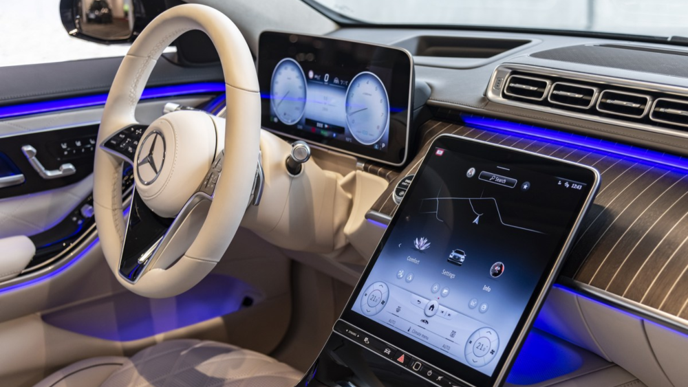 interior mercedes clase s
