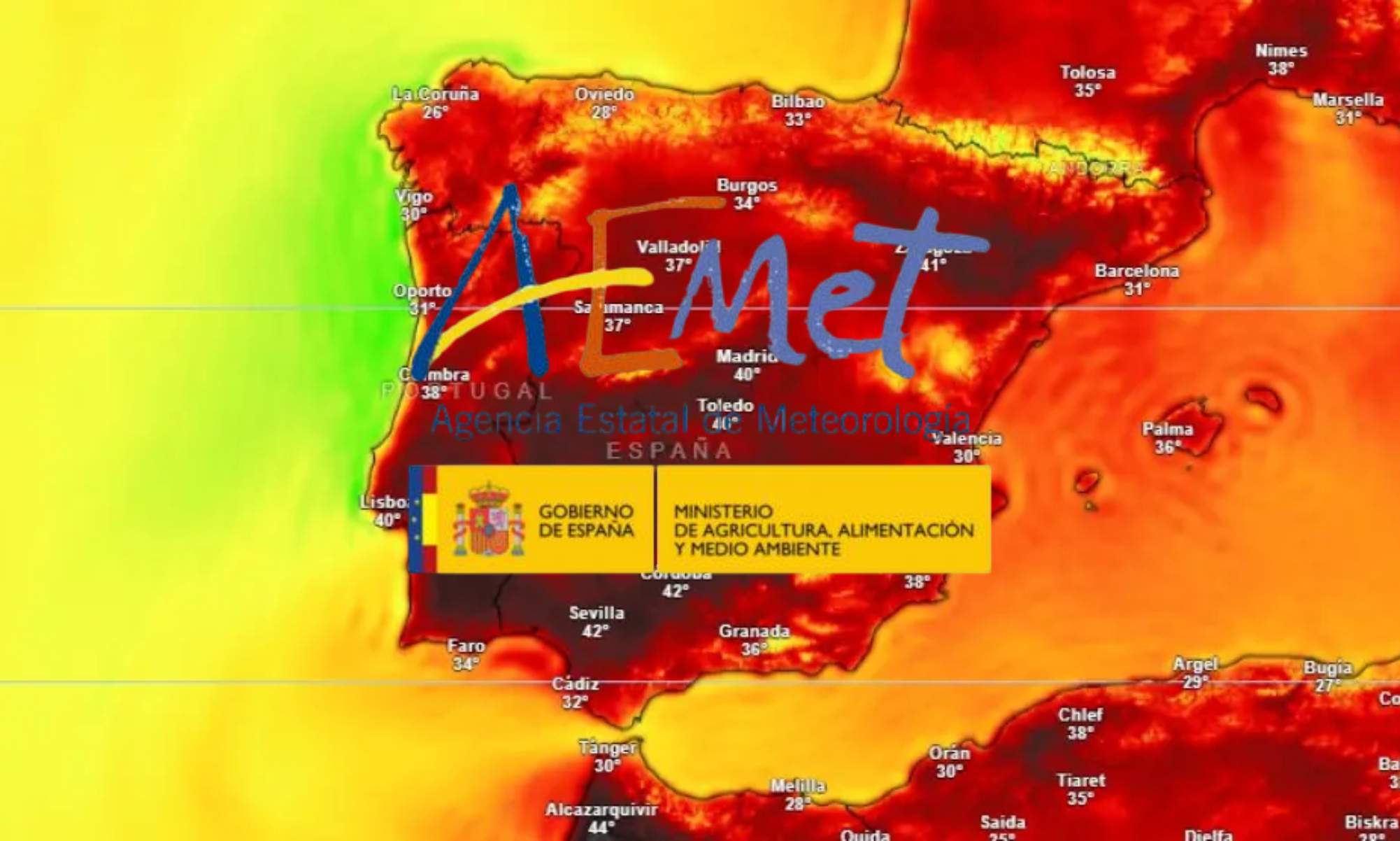 AEMET habla del final de la ola de calor