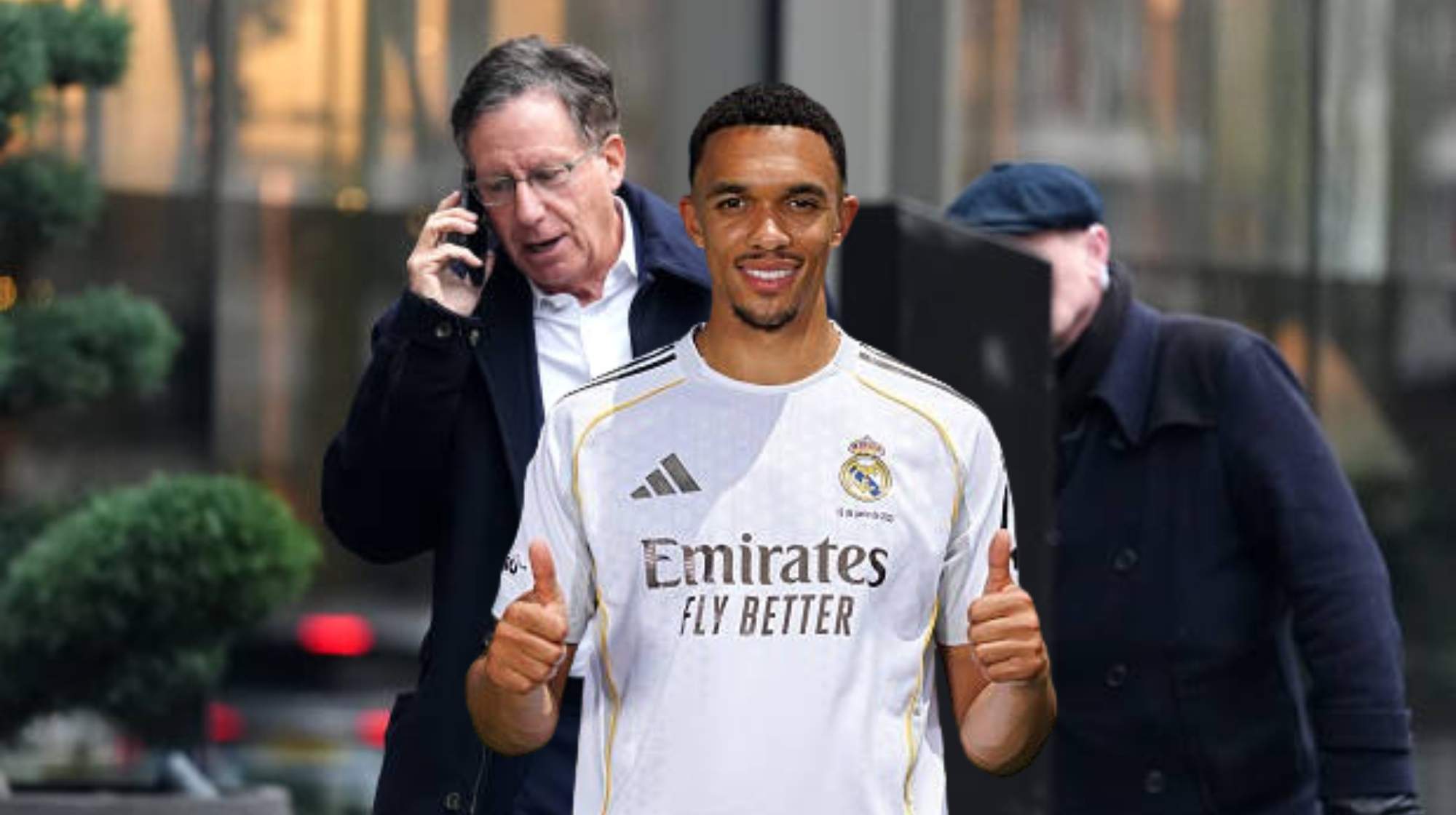 En Liverpool recuerdan a Trent con dardos al Barcelona. 
