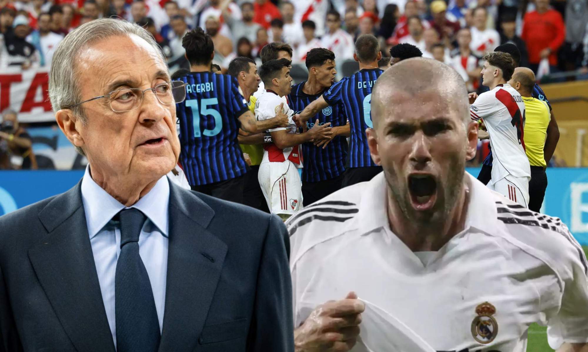 Florentino Pérez podría haberse hecho con otro Zinedine Zidane.