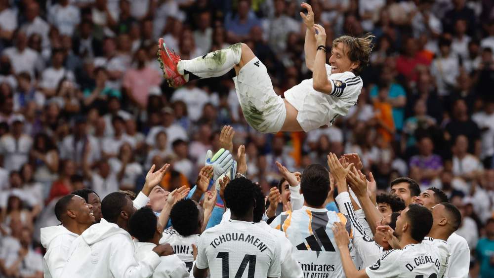 luka modric despedida bernabeu