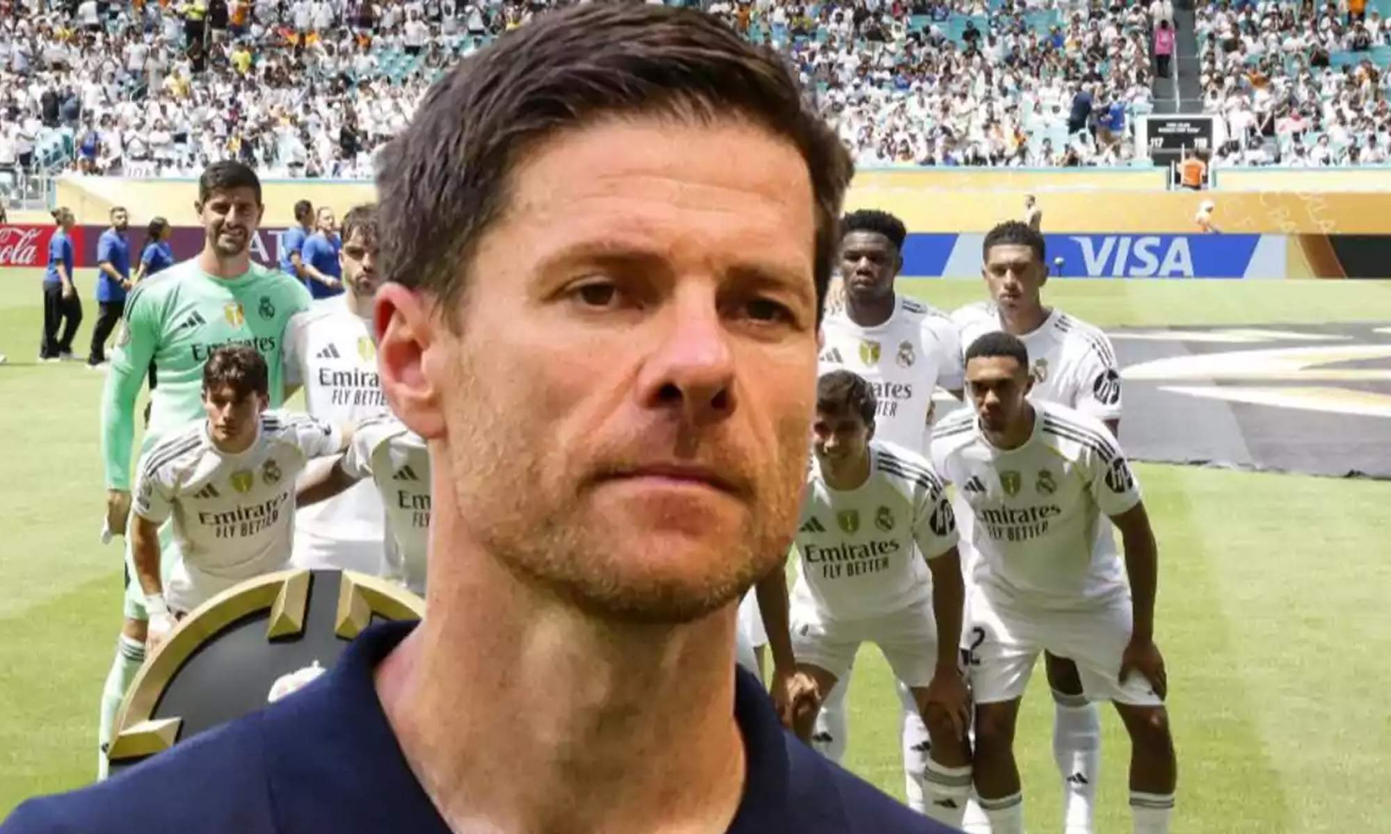 Xabi Alonso y jugadores