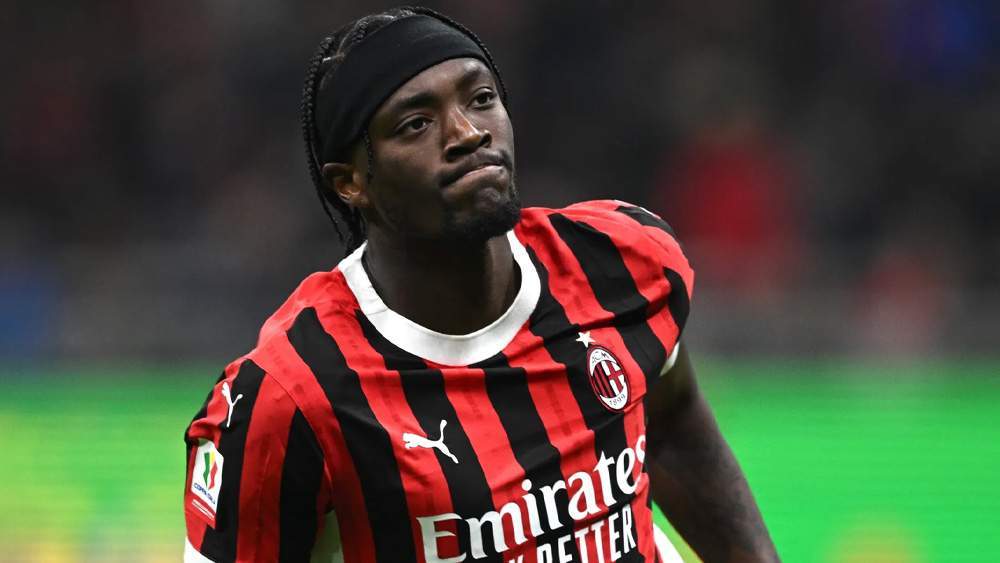 Tammy Abraham con el Milan esta temporada