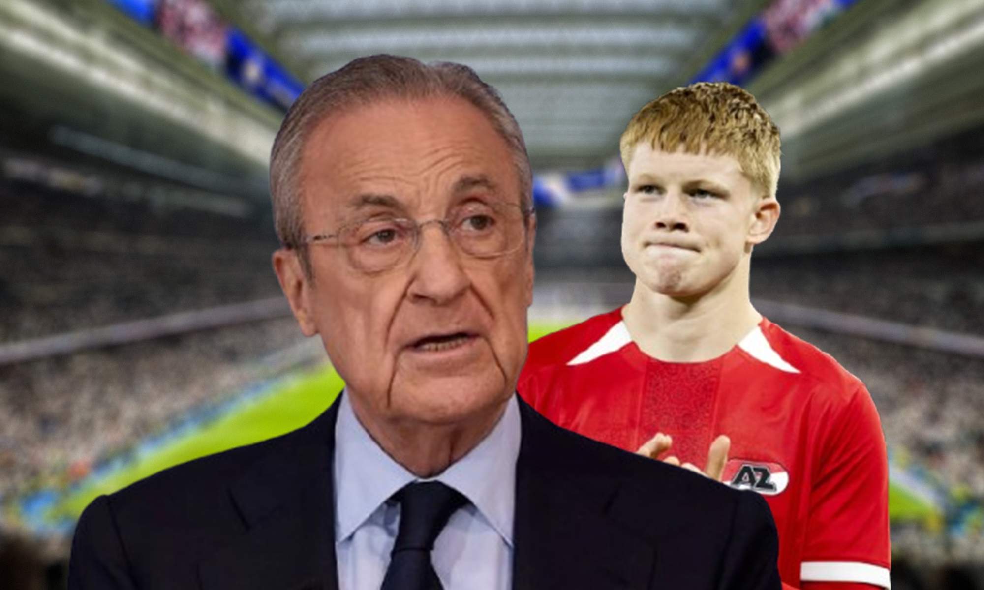 Florentino Pérez, Kees Smit y el Santiago Bernabéu. 