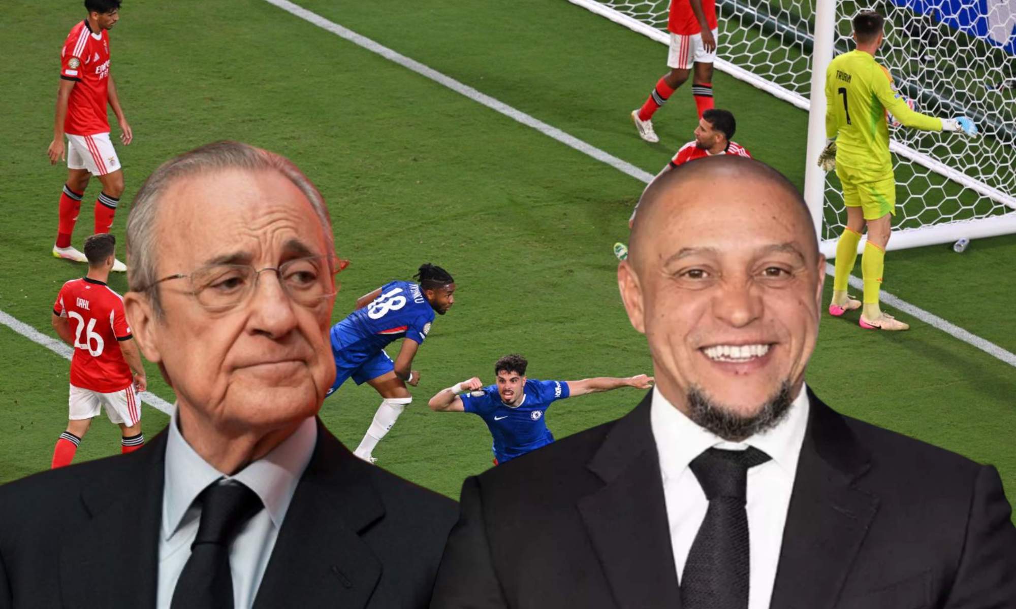 Florentino Pérez ha querido consultar con Roberto Carlos el próximo fichaje del Real Madrid.