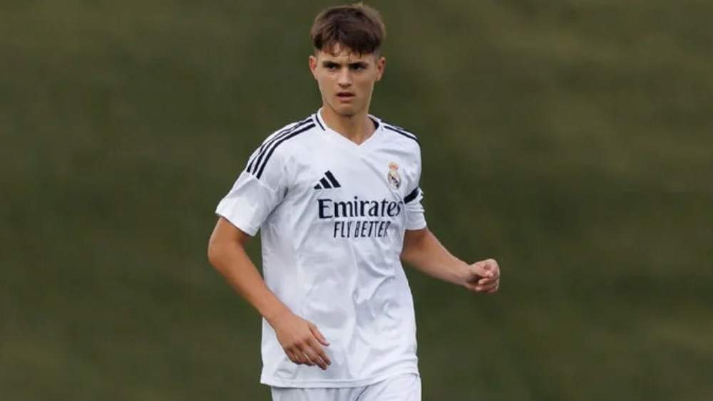 Diego Aguado con el Real Madrid Diego Aguado con el Real Madrid