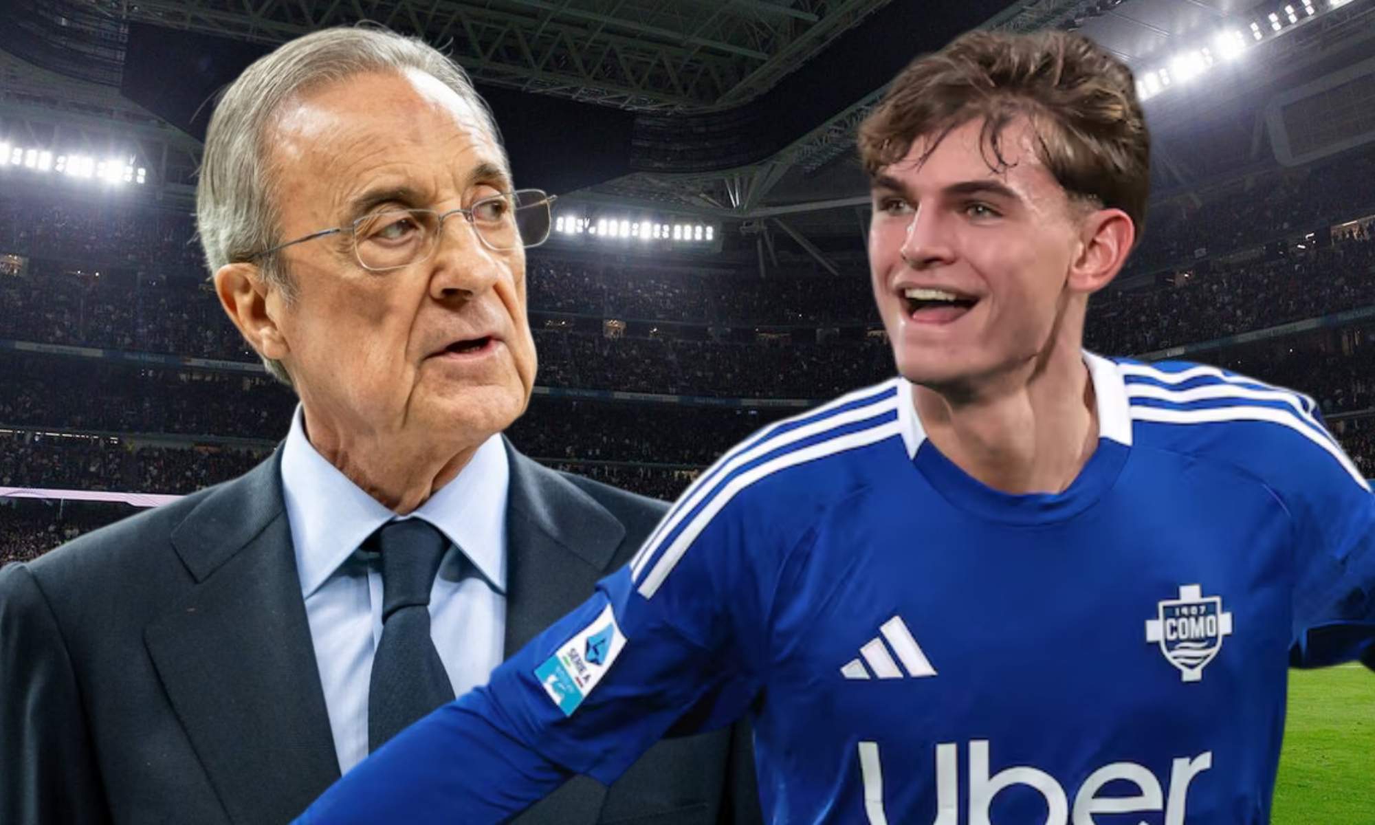 Florentino Pérez ha llegado a la conclusión de que, por el momento, Nico Paz seguirá jugando en Italia.