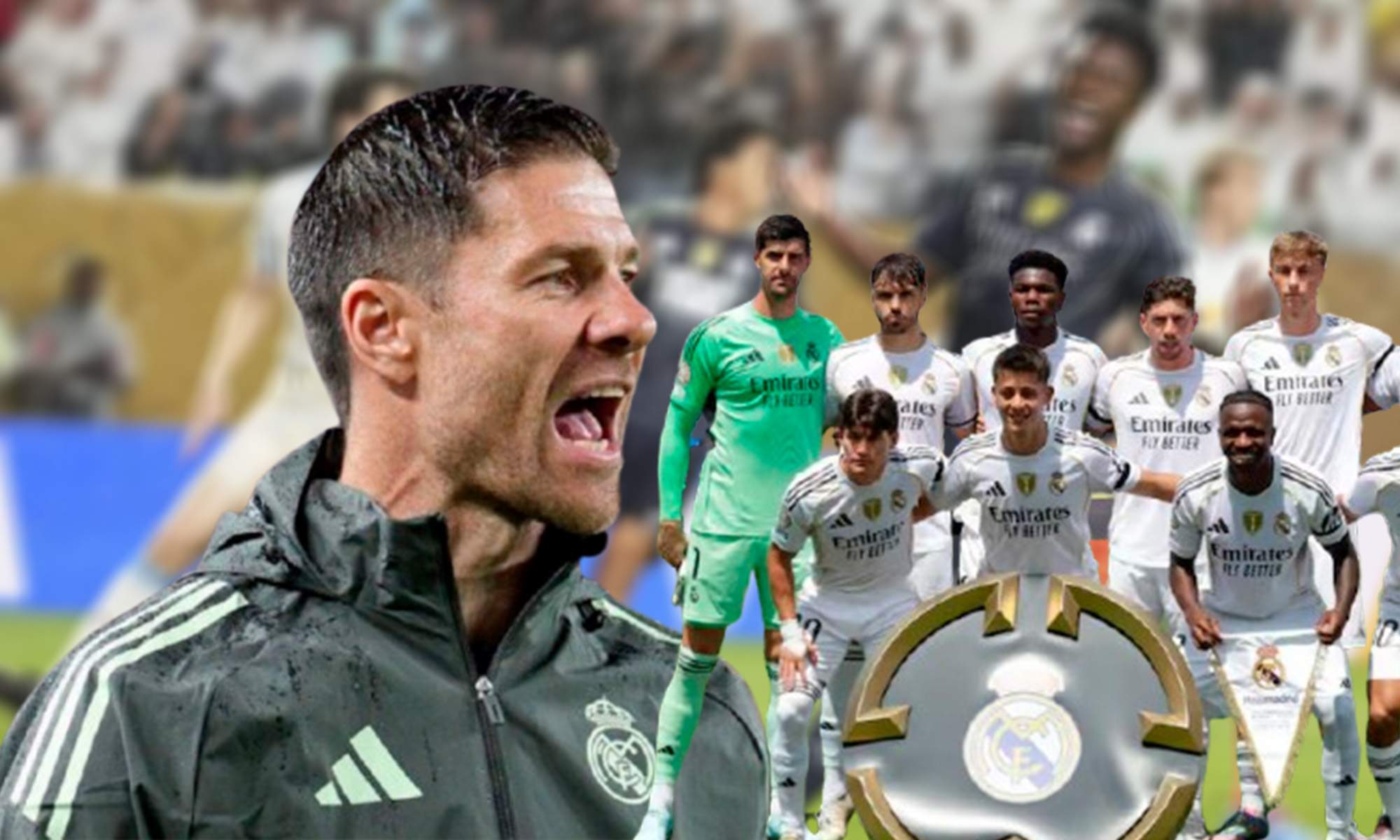 Xabi Alonso y jugadores