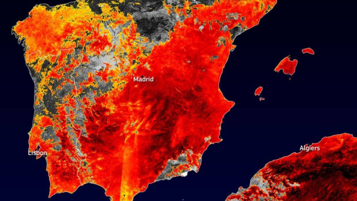 AEMET señala el punto final de la ola de calor que está afectando a España este verano