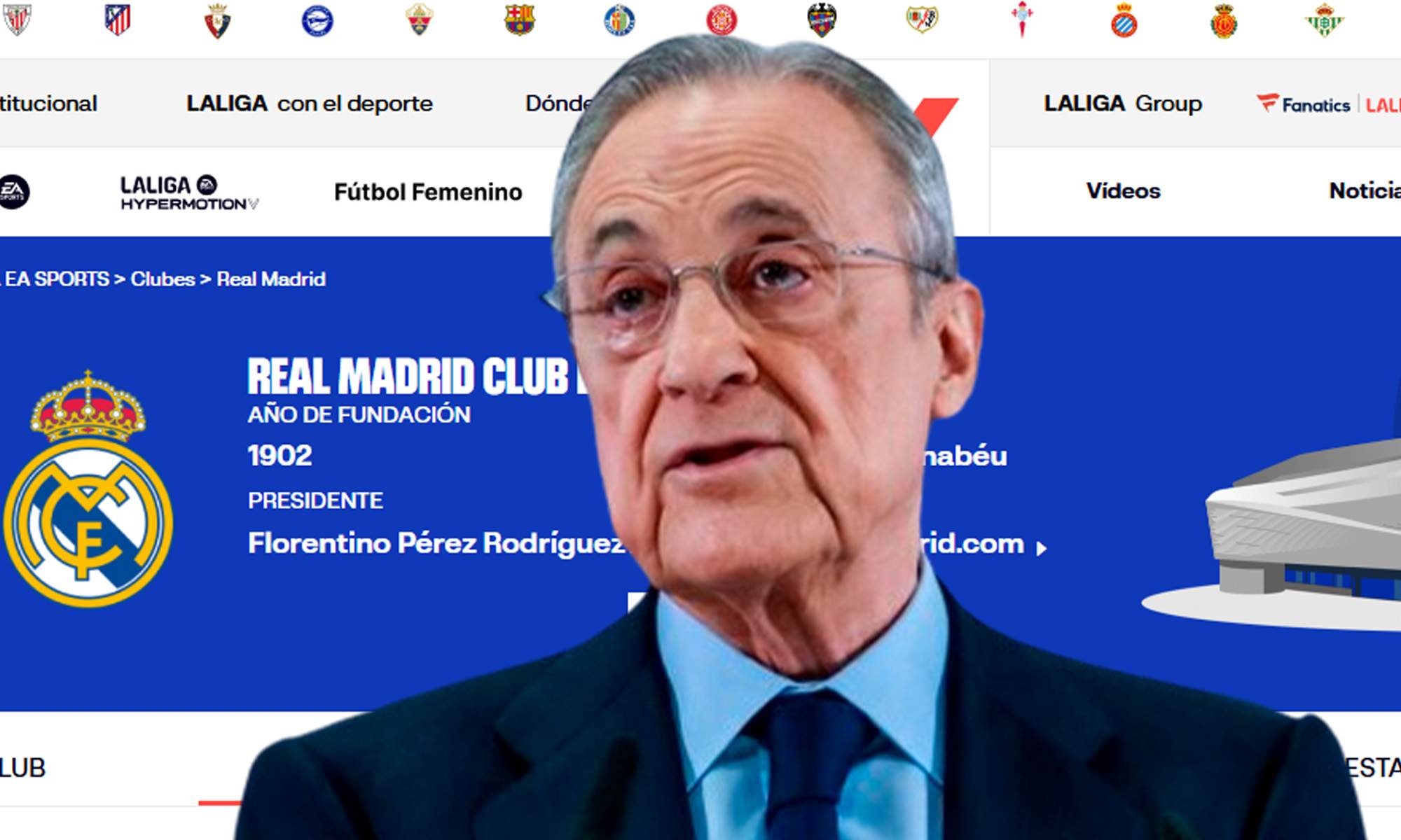 Florentino. Real Madrid