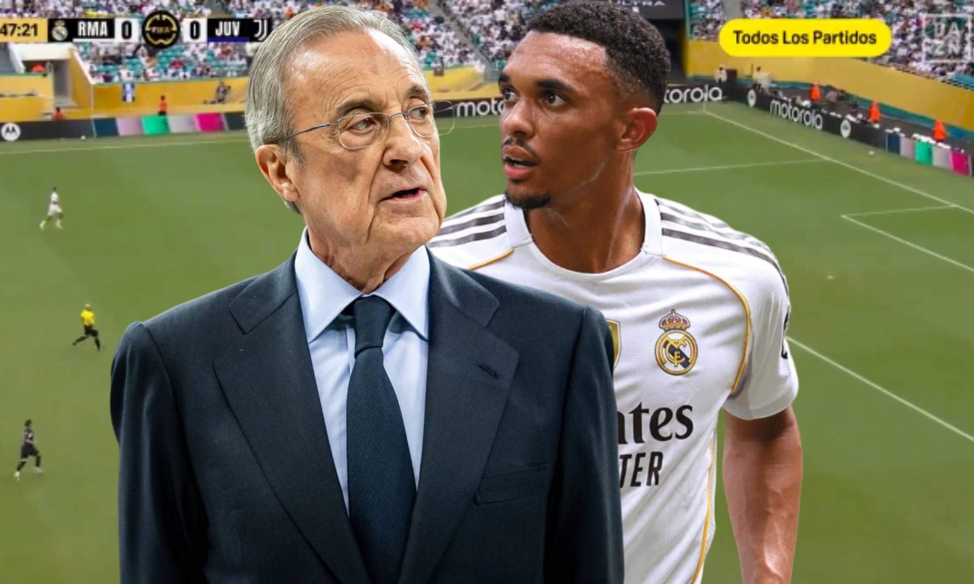 Florentino habló con Trent después de conseguir el pase a los cuartos de final del Mundial